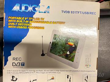 Tv 9 pollici audiola con digitale terestre interno