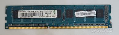 RAM DDR3L 4GB Ramaxel PC3L per server
