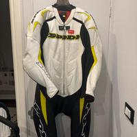 Tuta moto in pelle SPIDI taglia 56