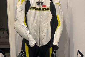 Tuta moto in pelle SPIDI taglia 56