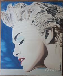 Dipinto cantante Madonna, opera unica