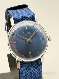 Pilsen blue vintage nos 34mm vintage