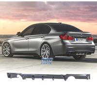 DIFFUSORE BMW F30 F31 LOOK M PERFORMANCE NERO LUCI