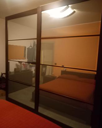 Armadio 2 ante scorrevoli con specchi