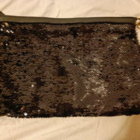 Pochette/tracolla paillettes