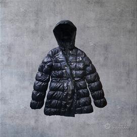 💥 Piumino Benetton Nero Lucido Da Donna/Ragazza💥