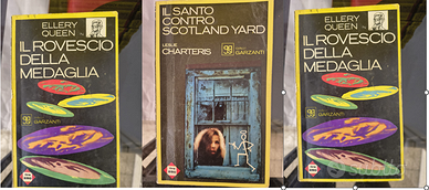 LOTTO N.7 LIBRI GIALLI GARZANTI E MONDADORI