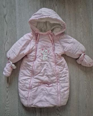 Sacco Termico Invernale Rosa 3/6 mesi Disney Baby
