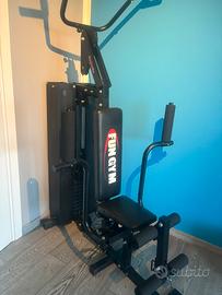 PANCA ATTREZZATA MULTIFUNZIONE