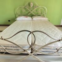 LETTO MATRIMONIALE LINEA LIPPARINI IN FERRO