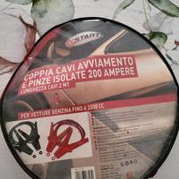 Cavi e pinze avviamento batteria