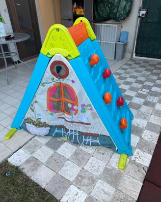 Tenda Feber richiudibile con arrampicata e lavagna