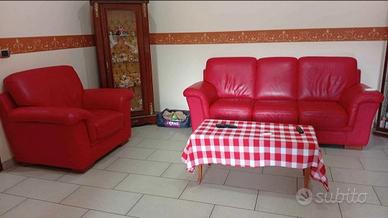 divano e poltrona bruma