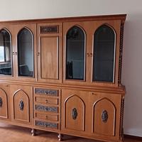 mobile soggiorno credenza vetrina 2 ante