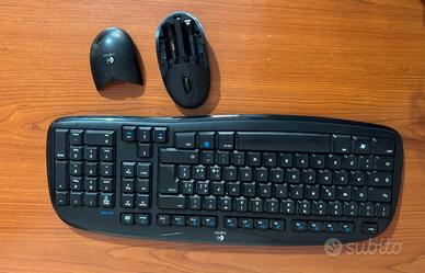 Tastiera e Mouse wireless Logitech 