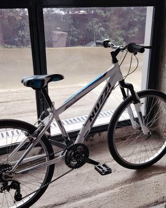 Bicicletta ammortizzata da ragazzo. 