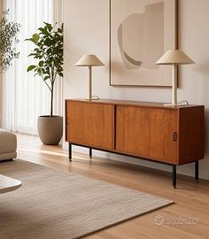 Sideboard Credenza Madia Vintage Anni 60 Teak