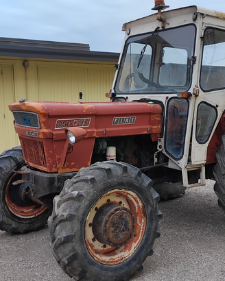 Trattore fiat 850 dt motore da riparare