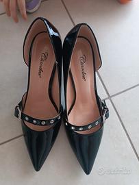 scarpe di vernice n.38