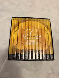 Collezione dvd 50 anni dí pallone d'oro nuova