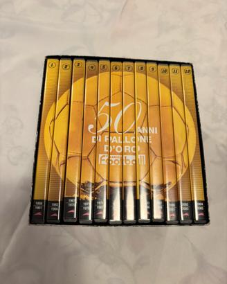Collezione dvd 50 anni dí pallone d'oro nuova