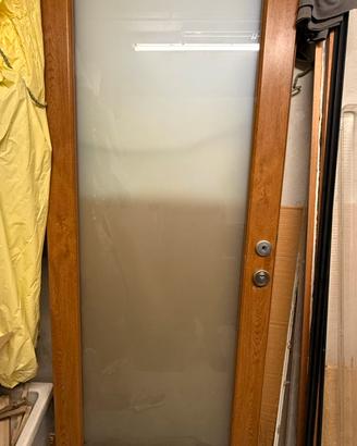 Porta d’ ingresso pvc con vetro