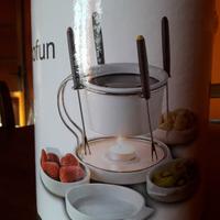 Attrezzatura per fonduta al cioccolato