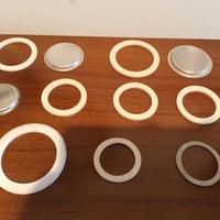 11 pezzi - filtri e guarnizioni per moke