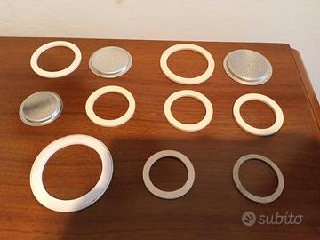 11 pezzi - filtri e guarnizioni per moke