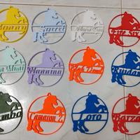 Palline personalizzate a forma di cavallo 