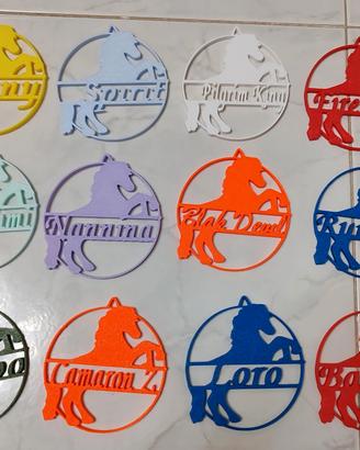 Palline personalizzate a forma di cavallo 