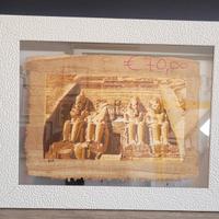 quadri papiro doppio vetro