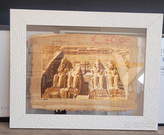 quadri papiro doppio vetro