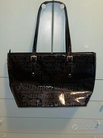 Borsa Valentino nuova in vernice nera