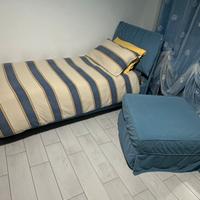 Letto singolo Chateau d’ax con pouf letto singolo