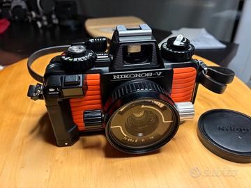 Nikonos‑V + UW-Nikkor 35mm Fotocamera Subaquea