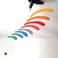 Decorazione colorata per soffitto