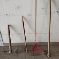 Attrezzi da orto giardino usati