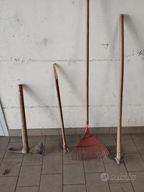Attrezzi da orto giardino usati