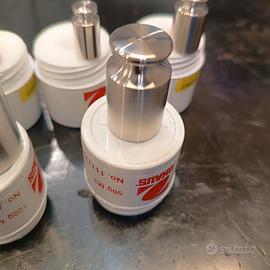 Pesi in acciaio per calibrazione 