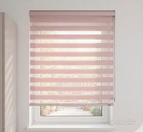 Tenda a rullo notte e giorno rosa