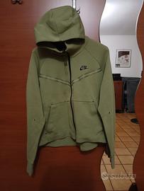 felpa nike tech fleece verde oliva