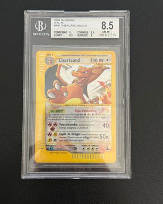 Charizard skyridge bgs 8.5 ita