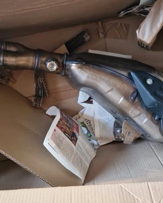 scarico Yamaha MT 09 anno 2017-2018