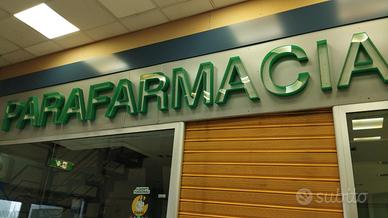 Insegna farmacia/parafarmacia