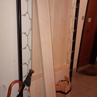 letto con branda e doghe in legno struttura frassi