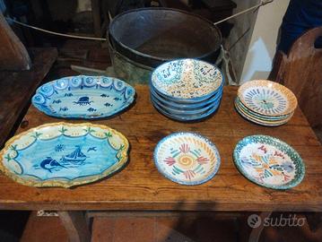 fangotto piatti vintage di Santo Stefano Camastra 