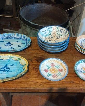 fangotto piatti vintage di Santo Stefano Camastra 