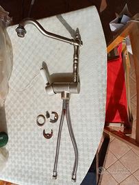 rubinetto cucina rustica pieghevole