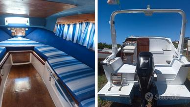 Barca Shetland 7m + mercury 40/60 4t orion